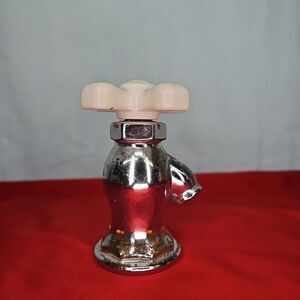 Avon Faucet Cologne Bottle Just A Twist Sweet Honesty VTG Silver Color Not Full
